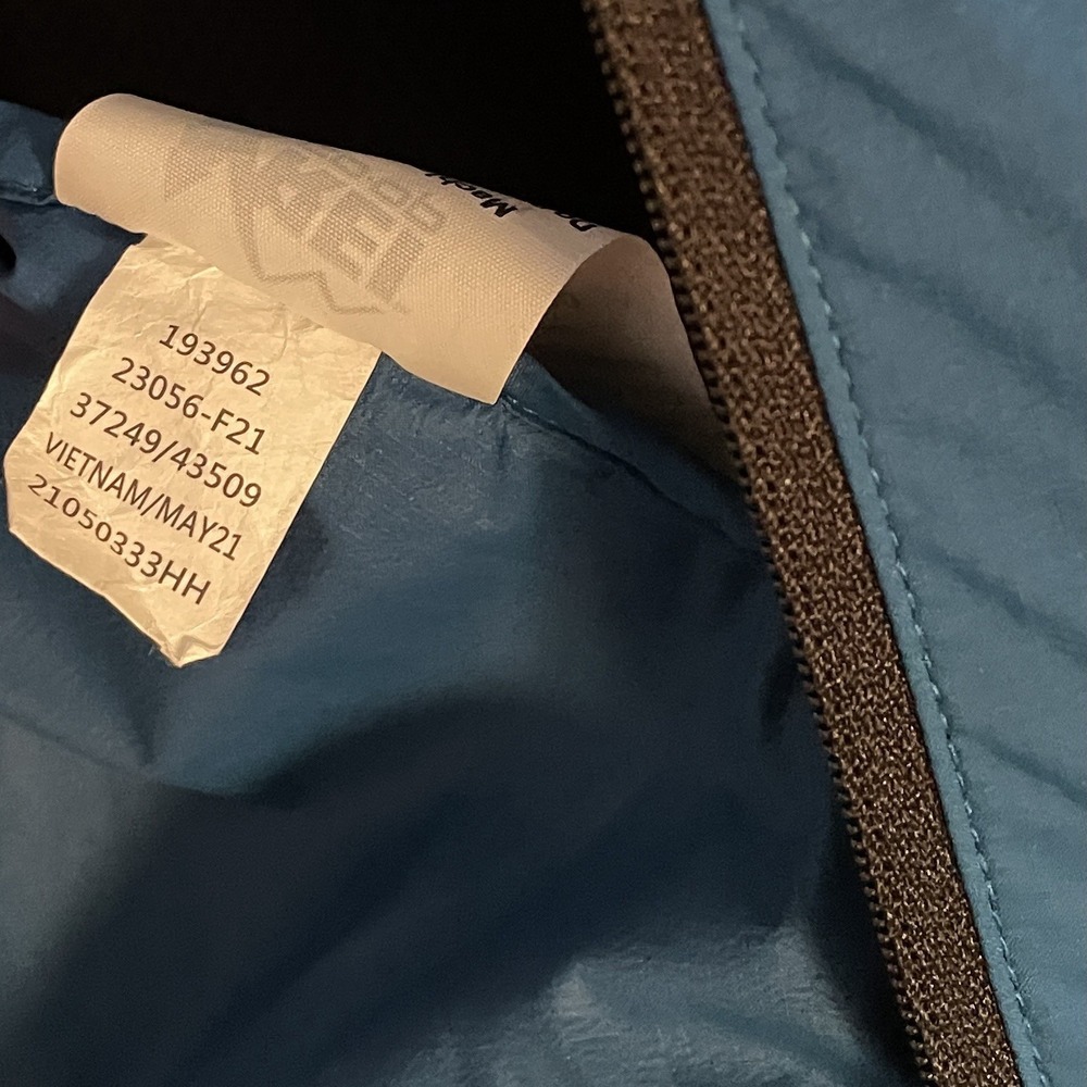 REI Co-op Windbreaker‎ Full Zip Lightweight Hooded Running Jacket Blue Size XL - Picture 4 of 6